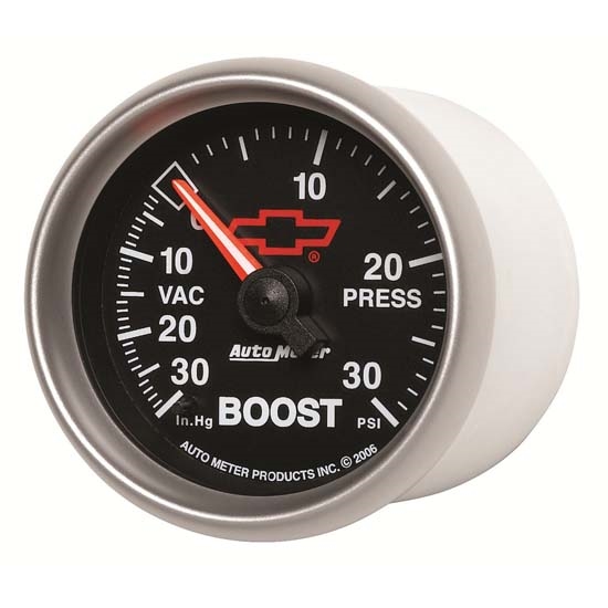 Auto Meter 3603-00406 GM Black Mechanical Boost/Vacuum Gauge Auto Meter 3603-00406 GM Black Mechanical Boost/Vacuum Gauge