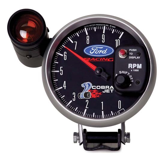 Auto Meter 880281 Ford Racing Air-Core Pedestal Tachometer Gauge Auto Meter 880281 Ford Racing Air-Core Pedestal Tachometer Gauge