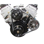 KRC KIT16312015 Basic Serpentine Drive Kit-Crate Chevy Block Mt. Pump