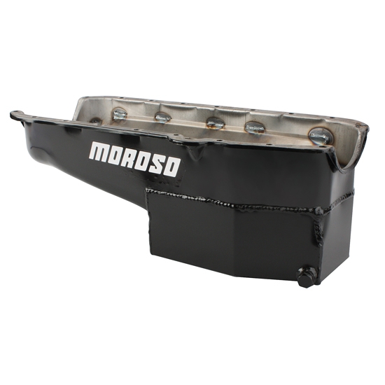 Moroso 21316 Circle Track Oil Pan, 1955-79 w/ Driver Side Dipstick Moroso 21316 Circle Track Oil Pan, 1955-79 w/ Driver Side Dipstick