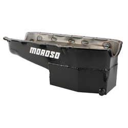 Moroso 21316 Circle Track Oil Pan, 1955-79 w/ Driver Side Dipstick