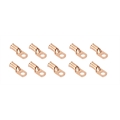 Copper Battery Cable Ends, 2 Gauge, 5/16 Inch Hole