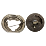 Flush Mount Aircraft Cap with Stainless Steel Mount