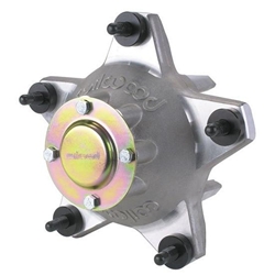 Aluminum Wide 5 Wheel Spacers, 1 Inch, Set/5