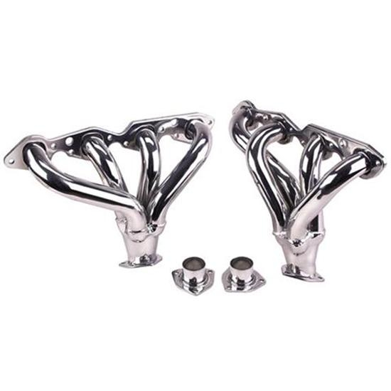 Big Block Chevy Tight-Fit Block Hugger Headers, Stainless Big Block Chevy Tight-Fit Block Hugger Headers, Stainless