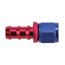 Straight Socketless Push-On Hose End, -6 AN Straight Socketless Push-On Hose End, -6 AN