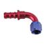 90 Degree Socketless Push-On Hose End, -10 AN 90 Degree Socketless Push-On Hose End, -10 AN