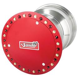 Sander 27-Spline Wheel, Outer Beadlock w/ Cover, 10 x 8 Inch, 3 Inch Offset