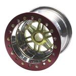 Sander 27-Spline Wheel, Outer Beadlock, No Cover, 10 x 11 Inch, 4 Inch Offset
