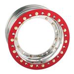 Sander Direct Mount Front Wheel, 13x8, 4 Inch Offset, Outer Beadlock