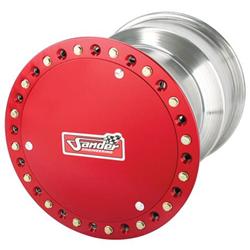Sander Splined Right Rear Wheel - 15x17, 6 Inch Offset, Beadlock
