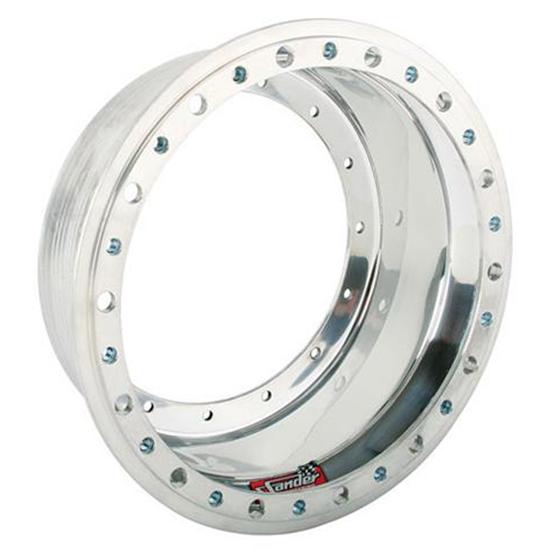 Sander Engineering 1-7L 13 x 7 Inch Outer Wheel Half with Beadlock