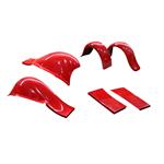 Rod Action 1932 Ford Fiberglass Fenders w/ Smooth Running Boards