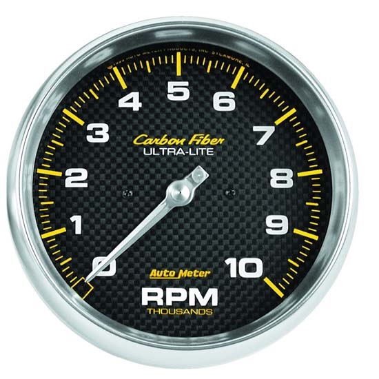 Auto Meter 4898 Carbon Fiber Air-Core In-Dash Tachometer Gauge Auto Meter 4898 Carbon Fiber Air-Core In-Dash Tachometer Gauge