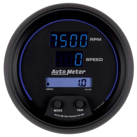 Auto Meter 6987 Cobalt Digital Tachometer/Speedometer Combo Gauge Auto Meter 6987 Cobalt Digital Tachometer/Speedometer Combo Gauge