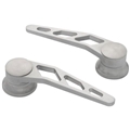 Lokar IDH-2008 Brushed Billet Aluminum Door Handle, GM, Ford 1949-Up