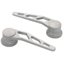 Lokar IDH-2008 Brushed Billet Aluminum Door Handle, GM, Ford 1949-Up