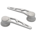 Lokar IDH-2008 Brushed Billet Aluminum Door Handle, GM, Ford 1949-Up