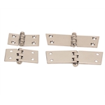 1928-29 Ford Model A Open Car Door Hinges - Stainless Steel