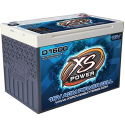 XS Power D1600 16 Volt Battery, Deep Cycle