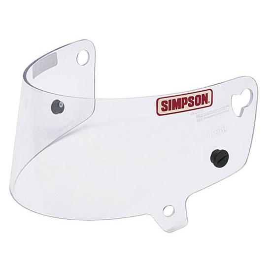 Simpson 88400A Clear Shield-Side Pro/Air Inforcer Shark & Vudo Helmet Simpson 88400A Clear Shield-Side Pro/Air Inforcer Shark & Vudo Helmet