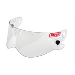 Simpson 89200A Clear Helmet Shield, Fits R/X, R/X Drag, R/X Sidewinder