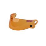 Simpson 89303 Amber Helmet Shield, Fits SX Styles 4-8