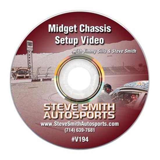 Steve Smith Autosports V194 DVD - Midget Chassis Set-Up Steve Smith Autosports V194 DVD - Midget Chassis Set-Up