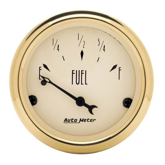 Auto Meter 1504 Golden Oldies Air-Core Fuel Level Gauge, 2-1/16 Inch Auto Meter 1504 Golden Oldies Air-Core Fuel Level Gauge, 2-1/16 Inch