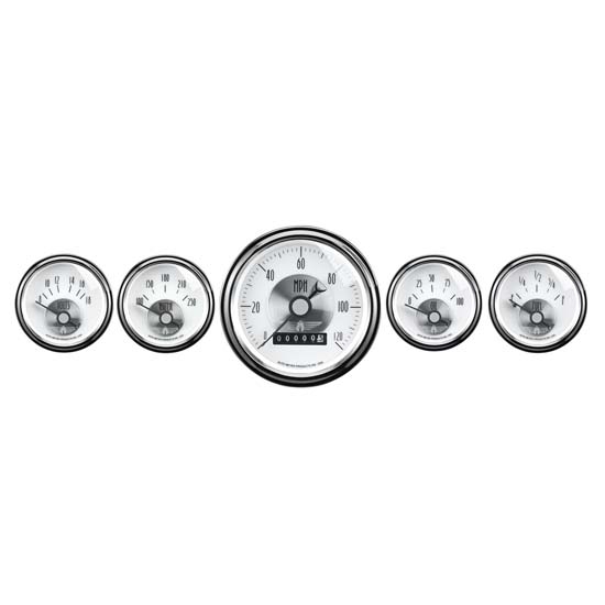 Auto Meter 2007 Prestige Pearl 5 Piece Gauge Set Auto Meter 2007 Prestige Pearl 5 Piece Gauge Set