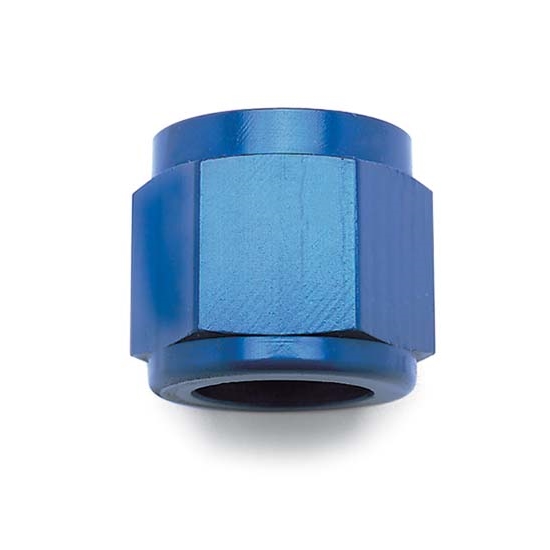Edelbrock 76529 Tube Nut Fitting, -3AN to 3/16 Inch Tube, Blue