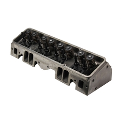 RHS Pro Action Small Block Chevy Cast Iron Heads, Angle Plug, 200cc/64cc