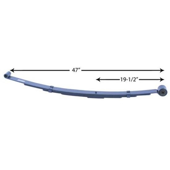 Landrum Spring Service 42-454SP Pinto Mini Stock Leaf Springs, 150 Lb Landrum Spring Service 42-454SP Pinto Mini Stock Leaf Springs, 150 Lb