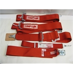 Garage Sale - Simpson Latch & Link Spring Car Belts, Red