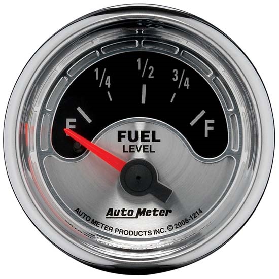 Auto Meter 1214 American Muscle Air-Core Fuel Level Gauge Auto Meter 1214 American Muscle Air-Core Fuel Level Gauge