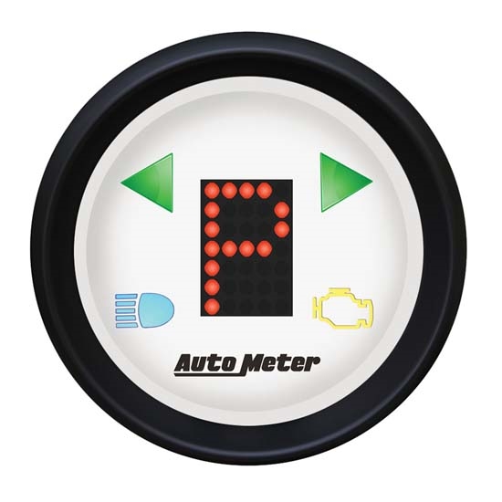 Auto Meter 5759 Phantom Digital PRNDL Gear Position Indicator Gauge Auto Meter 5759 Phantom Digital PRNDL Gear Position Indicator Gauge