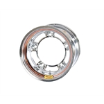 Bassett 50SR45C 15X10 Wide-5 4.5 In Backspace Chrome Armor Edge Wheel