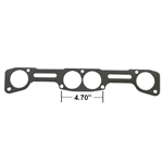 Dynatech® Spread Port Chevy Mild Steel Header Flange, 2 Inch Port, 2.070 I.D.