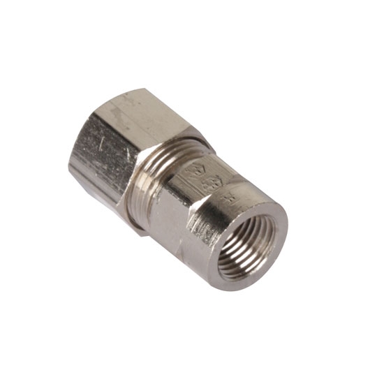 Cold Fire 40030253N Straight Fitting, 1/8 NPT Female, 3/8 Inch Tube Cold Fire 40030253N Straight Fitting, 1/8 NPT Female, 3/8 Inch Tube