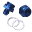 Carb Inlet Fitting Adapter, -6 AN to 7/8-20 Carb Inlet Fitting Adapter, -6 AN to 7/8-20