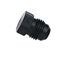 Aluminum Flare Fitting Plug, Black, -12 AN Aluminum Flare Fitting Plug, Black, -12 AN