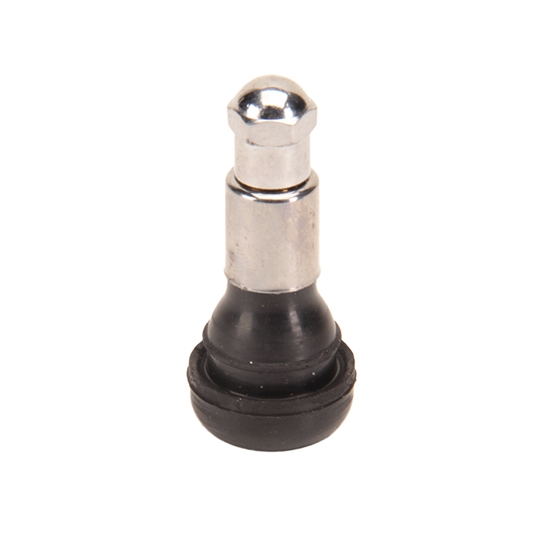 Snap In Rubber Wheel Valve Stem, 1.25 x .453 Inch