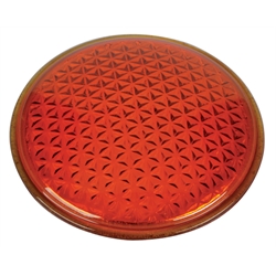 Replacement Tall Model T Light Lens, Amber