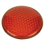 Replacement Tall Model T Tail Light Lens, Amber