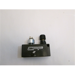 Garage Sale - Adjustable Proportioning Block With Brake Light Switch, Black