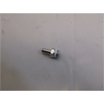 Garage Sale - Straight Chrome Fitting, 3/8 Inch Hose To 3/8 Inch NPT