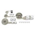 Chrome Braided Hose Covering Kit