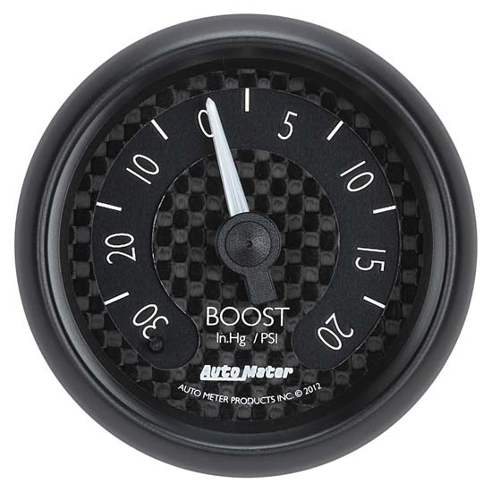 Auto Meter 8001 GT Mechanical Boost/Vacuum Gauge, 2-1/16 Inch Auto Meter 8001 GT Mechanical Boost/Vacuum Gauge, 2-1/16 Inch
