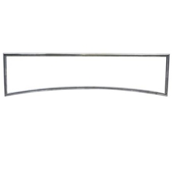 1930-31 Model A Deluxe Roadster Windshield Frame, 2 Inch Chopped, Chrome