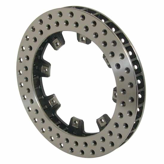 Wilwood 160-5865 Ultralite 32 Vane Drilled Vented Iron Rotor, 12.19 In Wilwood 160-5865 Ultralite 32 Vane Drilled Vented Iron Rotor, 12.19 In
